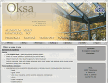 Tablet Screenshot of oksa.bigduo.pl