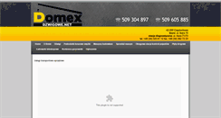 Desktop Screenshot of domex.bigduo.pl